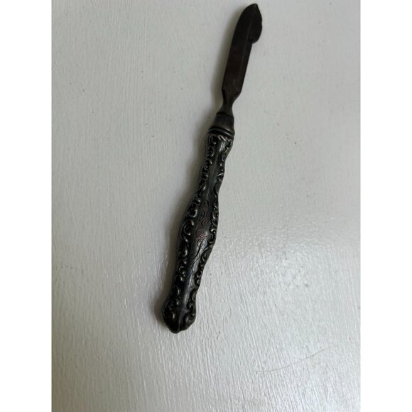 Antique Sterling 925 Signed Tool, Pencil Sharpener? Monogrammed Whiting Manufact - Picture 4 of 9
